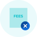 Wisetack no hidden fees icon